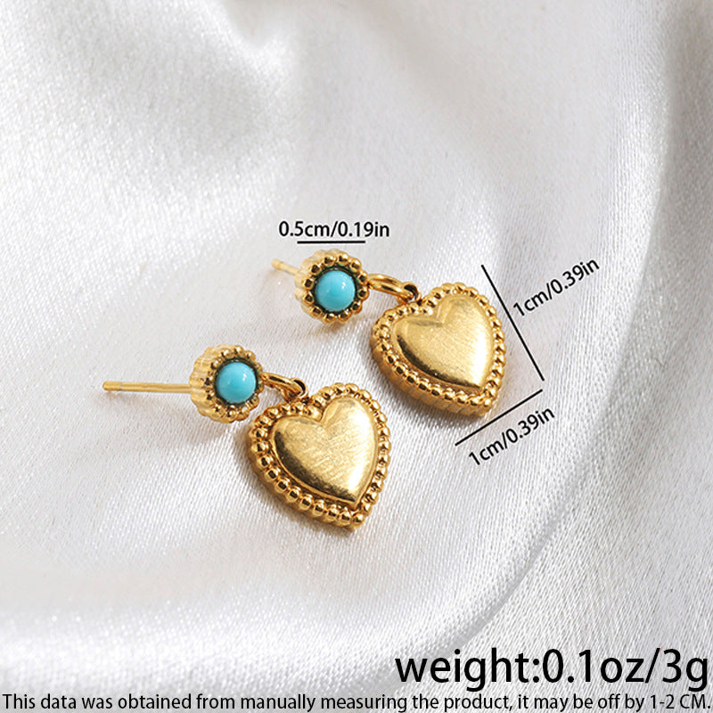 High-grade Fashionable Versatile Micro Diamond Butterfly Earrings