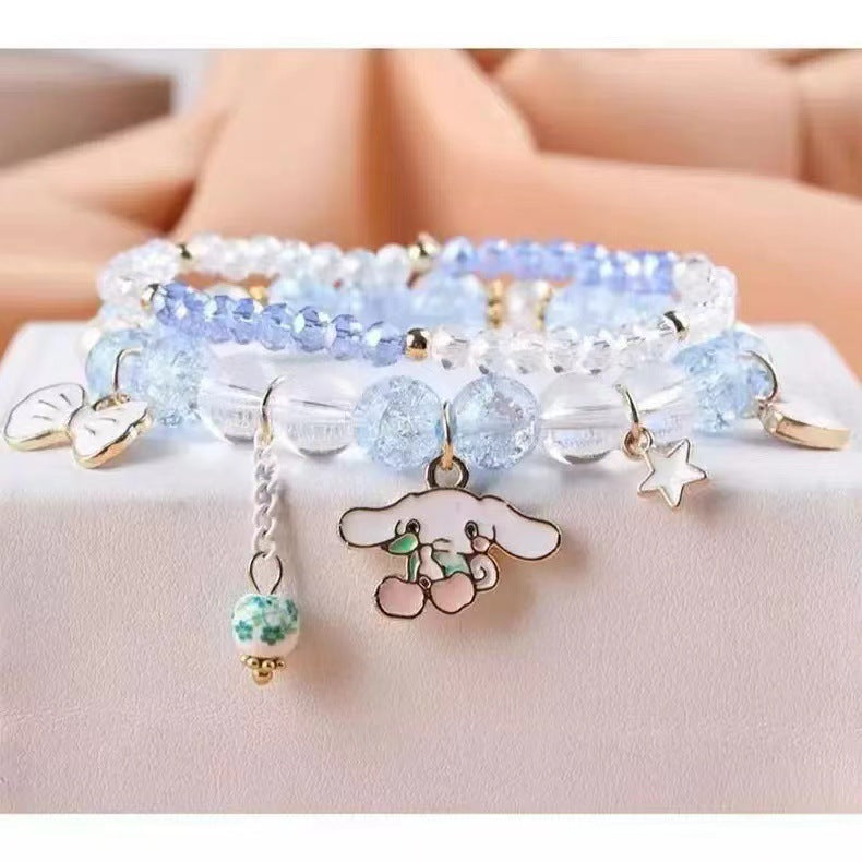 Little String Beads Crystal Female Cute Girlfriends Fashion Bracelet