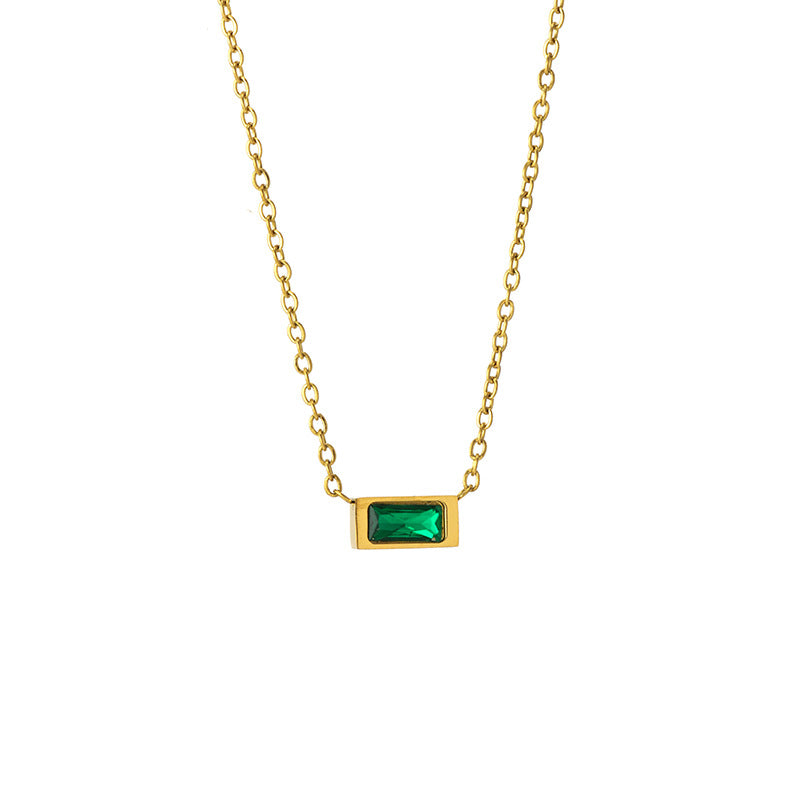 Light Luxury Cold Style Golden Artistic Necklaces
