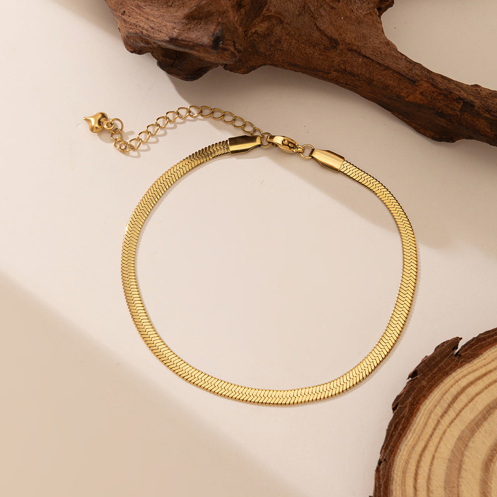 Women's Titanium Steel For Light Luxury Versatile Style Bracelets