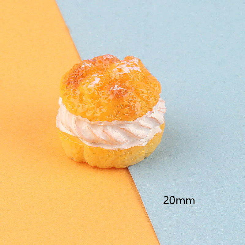 Children's Simulation Candy Toy Cream Bread Cake Glue Jewelry Accessories