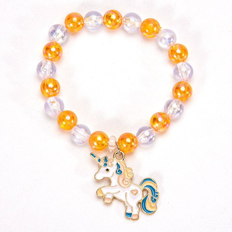 Children's Cartoon Alloy Little Handmade Dolphin Bracelet