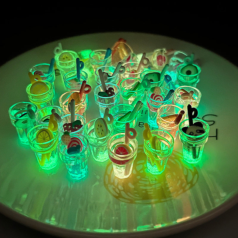 Beverage Bottle Convenience Store Miniature Three-dimensional Food Finish Decoration Jewelry Accessories