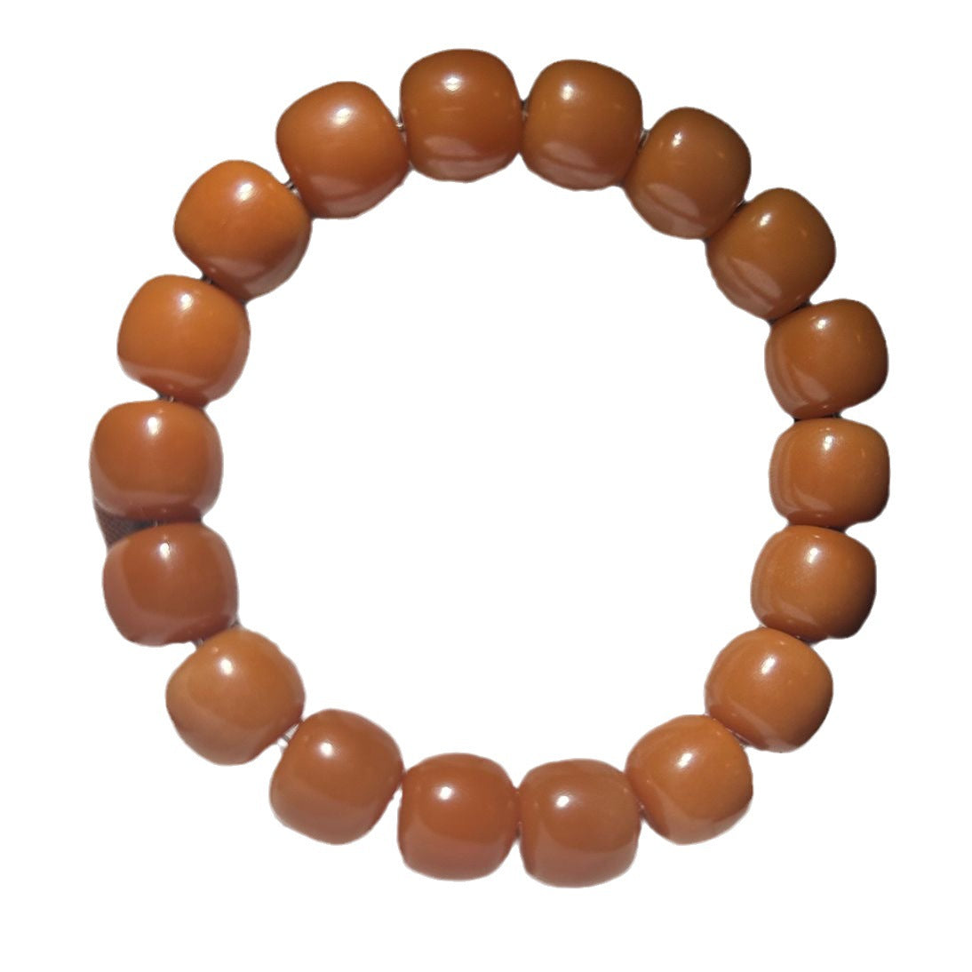 Caramel Full Color Single Circle Chicken Bracelet