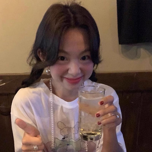 Women's Metal U-shaped Eardrops Design High-grade Ear Earrings