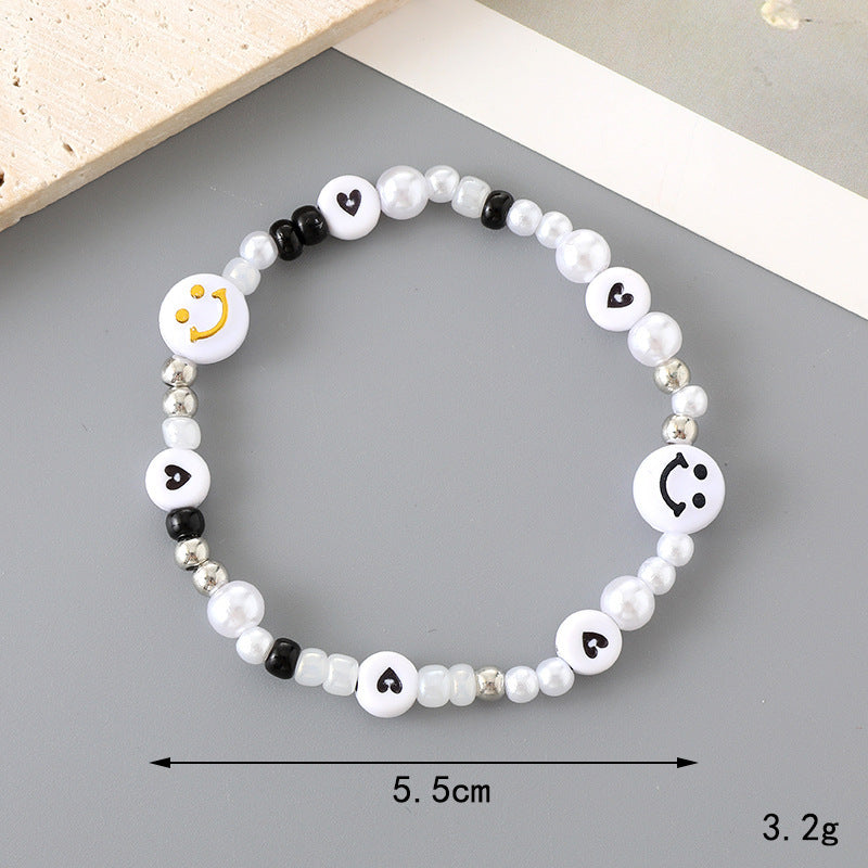 Graceful Crystal Super Moonstone Couple Girlfriends Bracelet