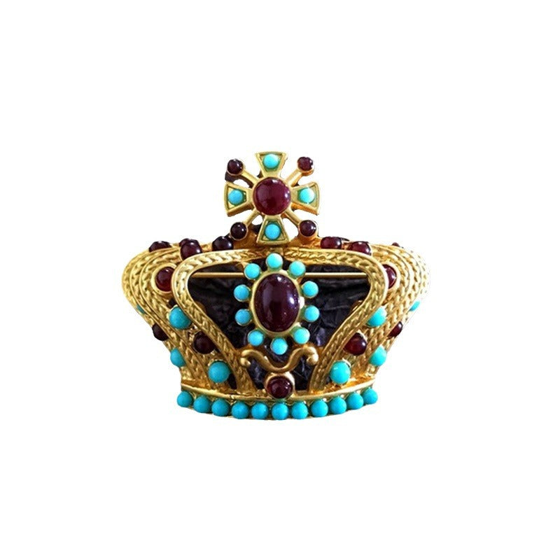 Women's & Men's Style Design Gemstone Brooch Party Dress Jewelry Accessories