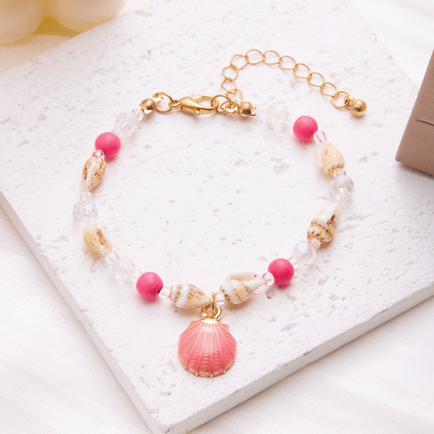 Beach Foot Ornaments Fashion Conch Bead Bracelets