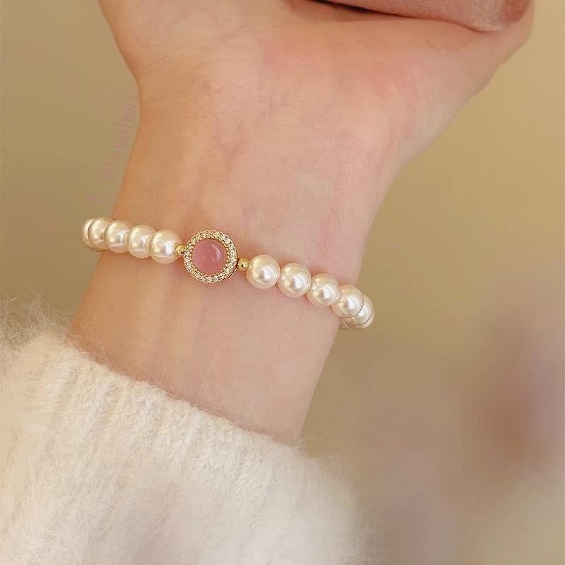 Love Light Luxury Temperament Advanced Exquisite Beaded Bracelets