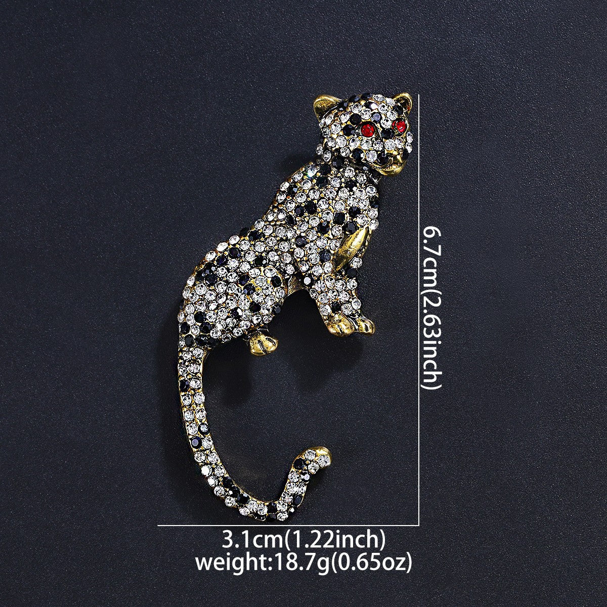 Women's & Men's Elegant Brooch Alloy Rhinestone Niche Design Business Corsage Brooches