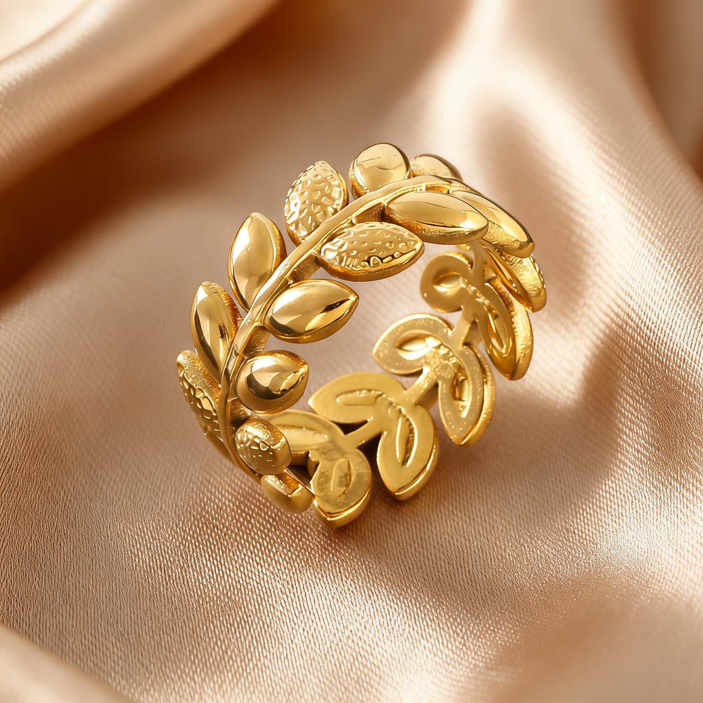 Steel Open-end Niche High-grade Fashion Trend Affordable Luxury Style Ring