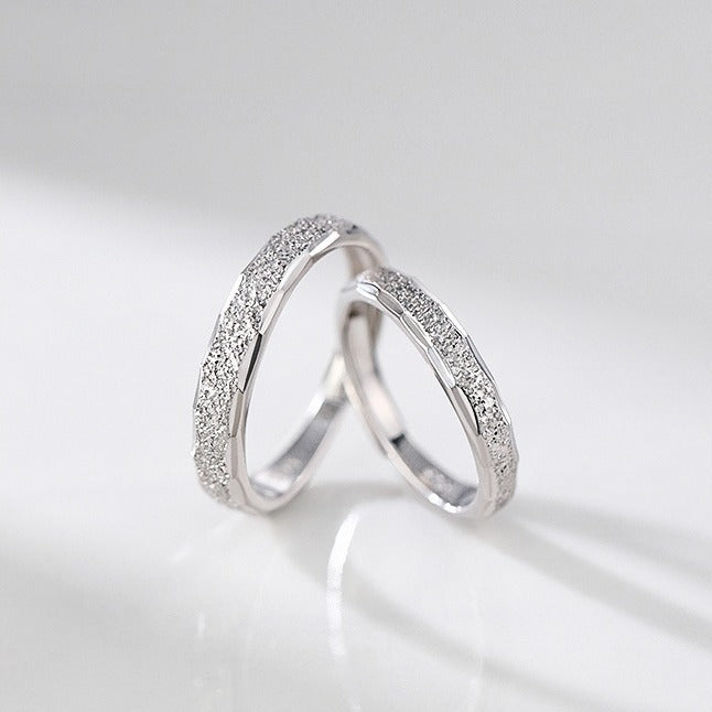 Women's & Men's Couple Trendy Light Luxury High-grade Design Long-distance Rings