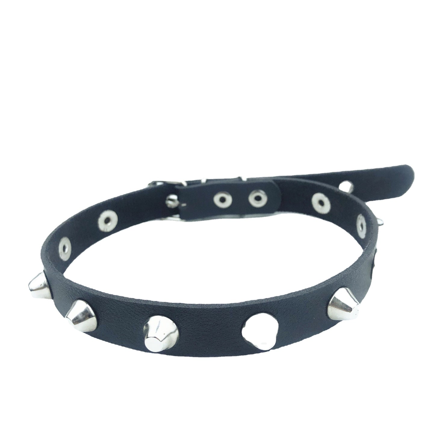 Rivet Punk Metal Rock Sexy Couple Necklaces