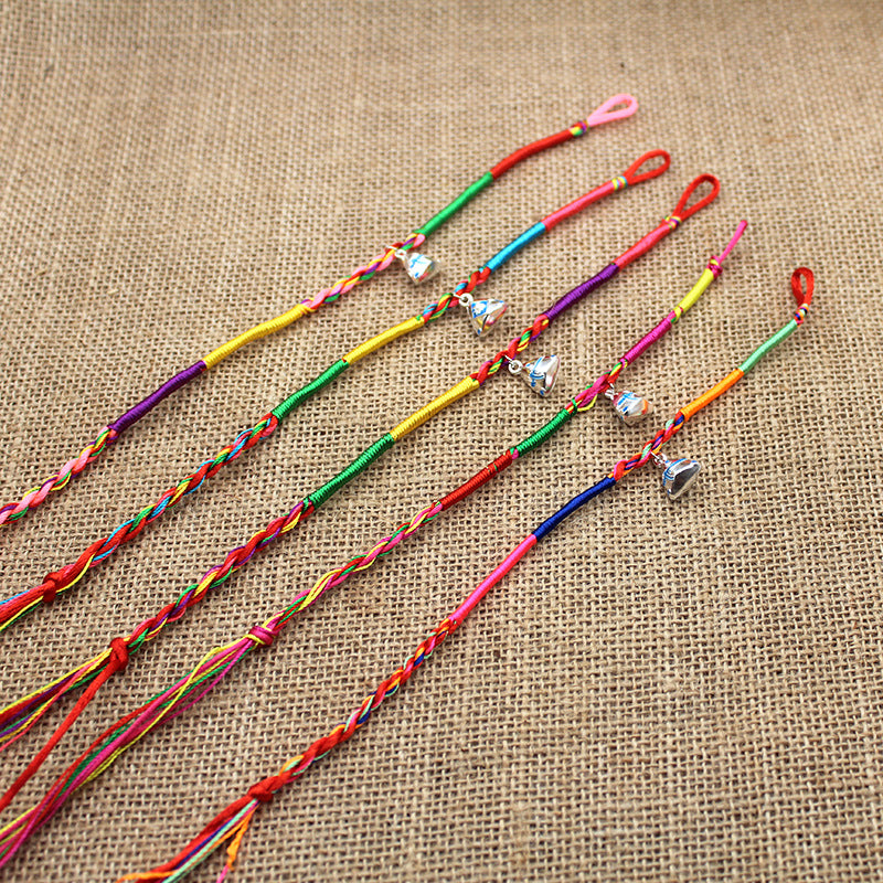 Boat Festival Colorful Rope Hand-woven Tiger Head Bracelets
