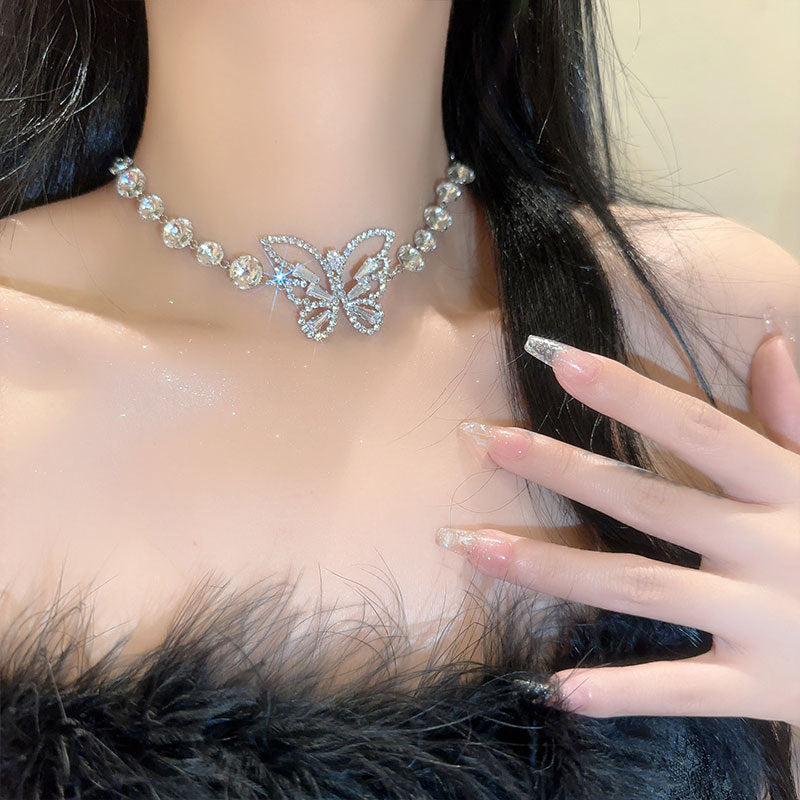 Tassel Twin Fashion Sexy High Sense Light Luxury Minority Necklace