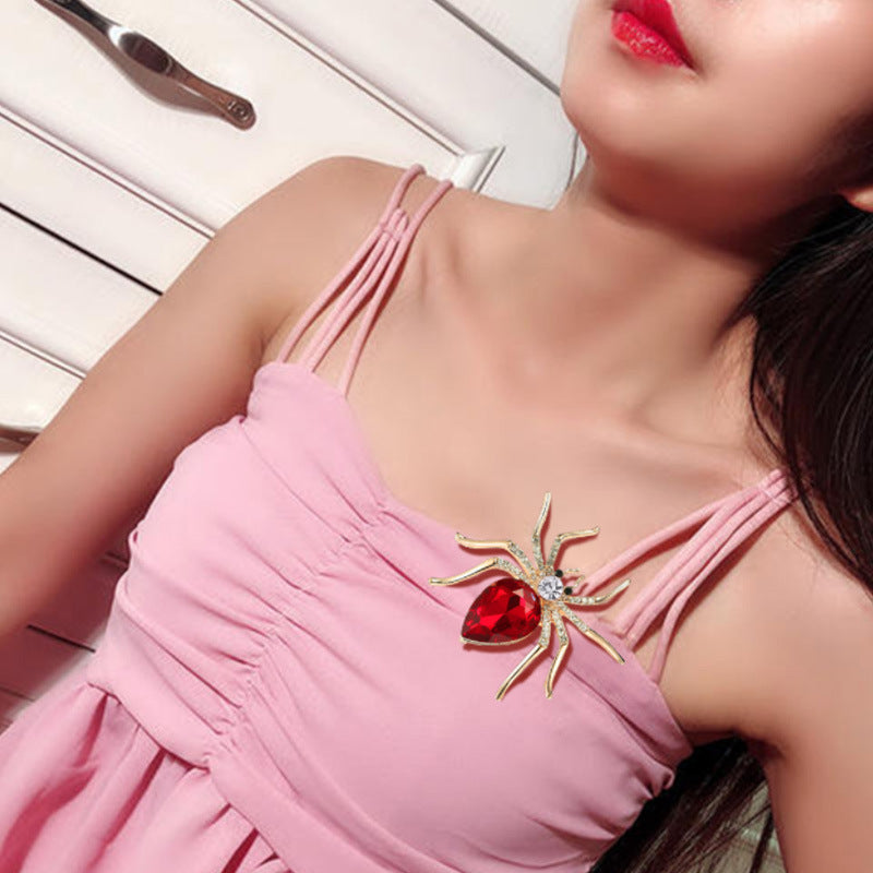 Creative Insect Spider Brooch Fashion Alloy Brooches