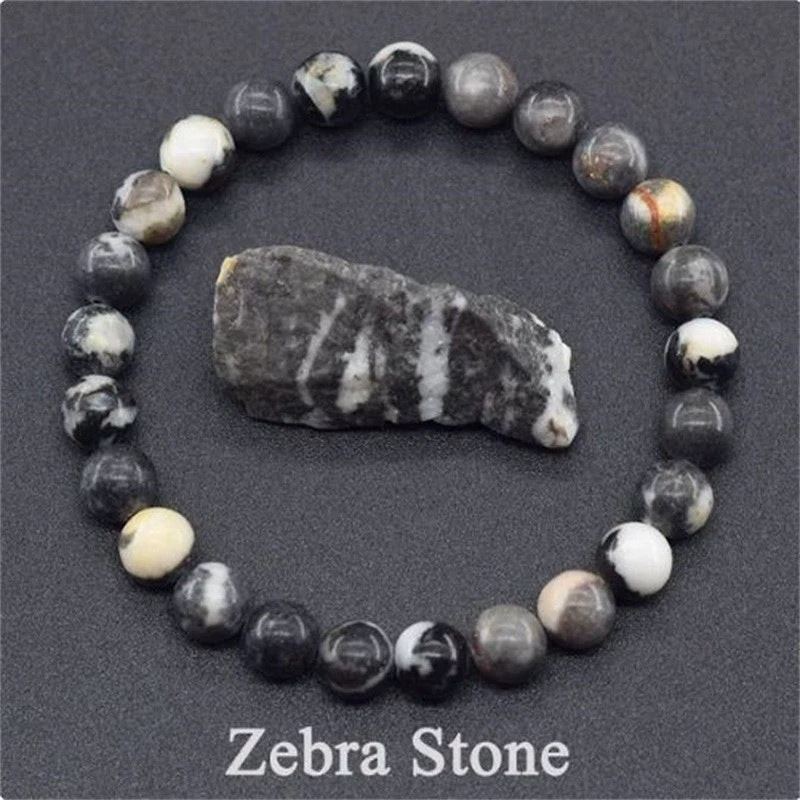 Red Green Treasure Amethyst Sunstone Lapis Lazuli Tiger Eye Handmade Bracelets