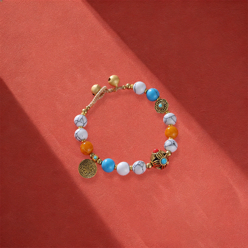 Style Tibetan Imitation Beeswax Retro Minority High Sense Wax Rings