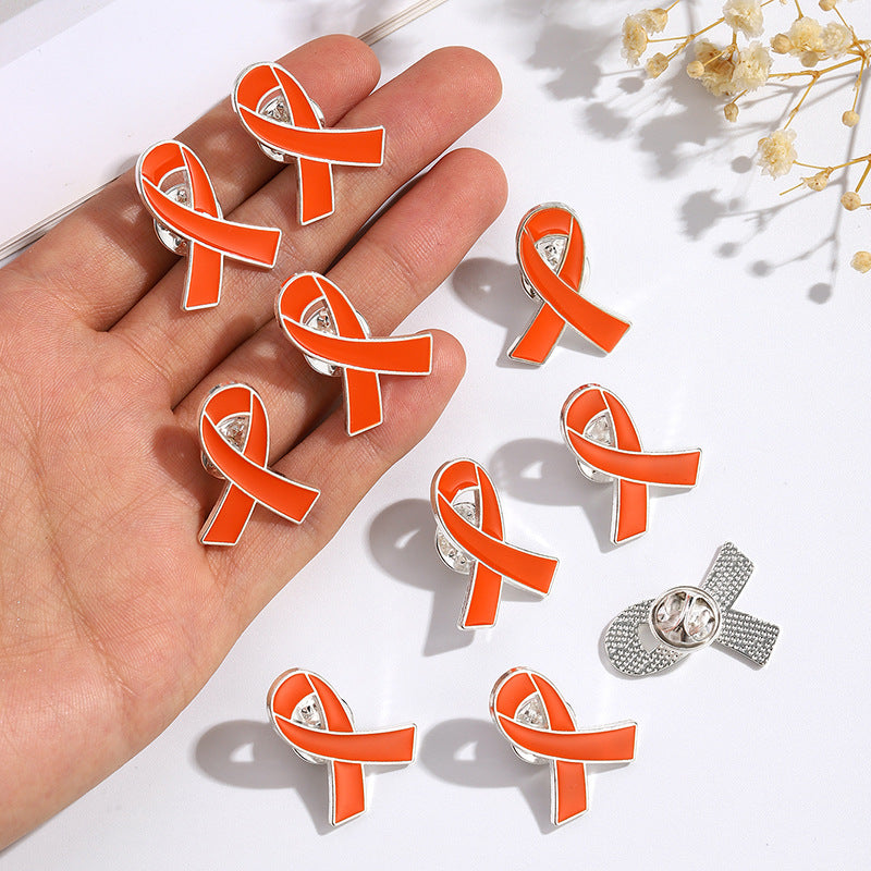 Activities Ribbon Brooch Marine Protection Concern Mental Brooches