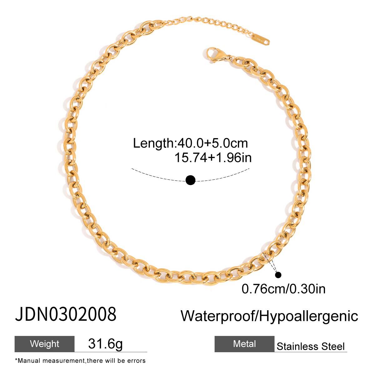 Women's Titanium Steel Loving Heart Zircon Light Luxury Minority Clavicle Chain Necklaces