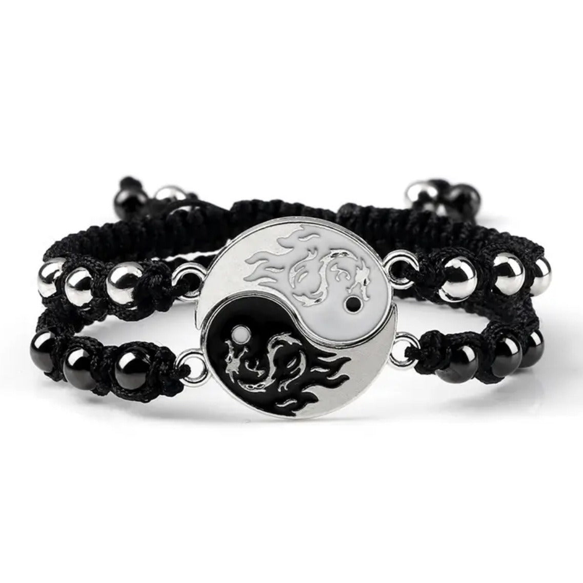 Women's & Men's Magnetic Stone Dragon Totem Fashion Couple Bracelets