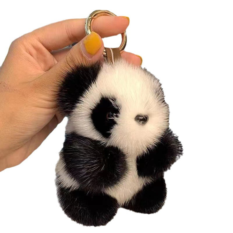 Plush Lesser Panda Bags Decoration Birthday Hanging Ornaments