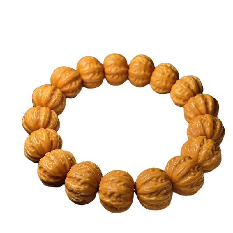 Women's & Men's Small Walnut Boutique Single Circle Cultural Bracelets