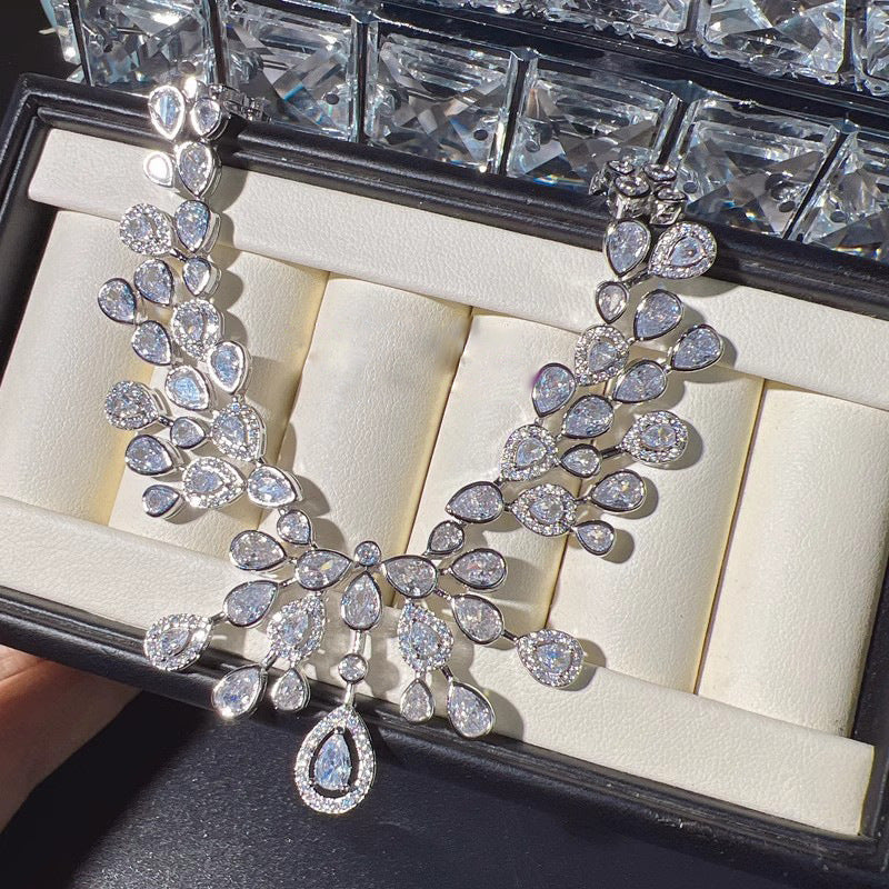 Women's Tassel Full Diamond High-grade Elegant Outfit Light Luxury Rings