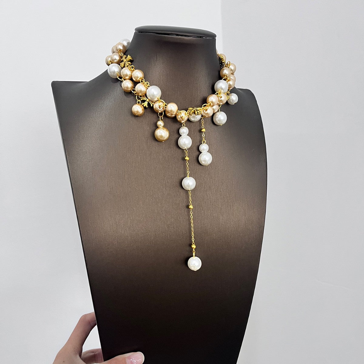 Royal Style Stringed Pearls Light Luxury High-grade Necklaces