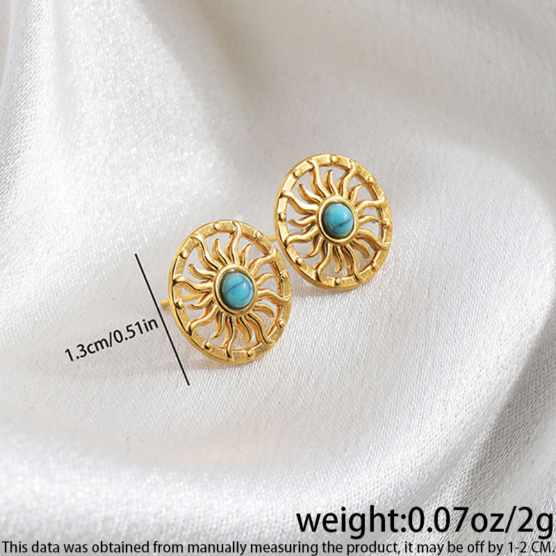 High-grade Fashionable Versatile Micro Diamond Butterfly Earrings