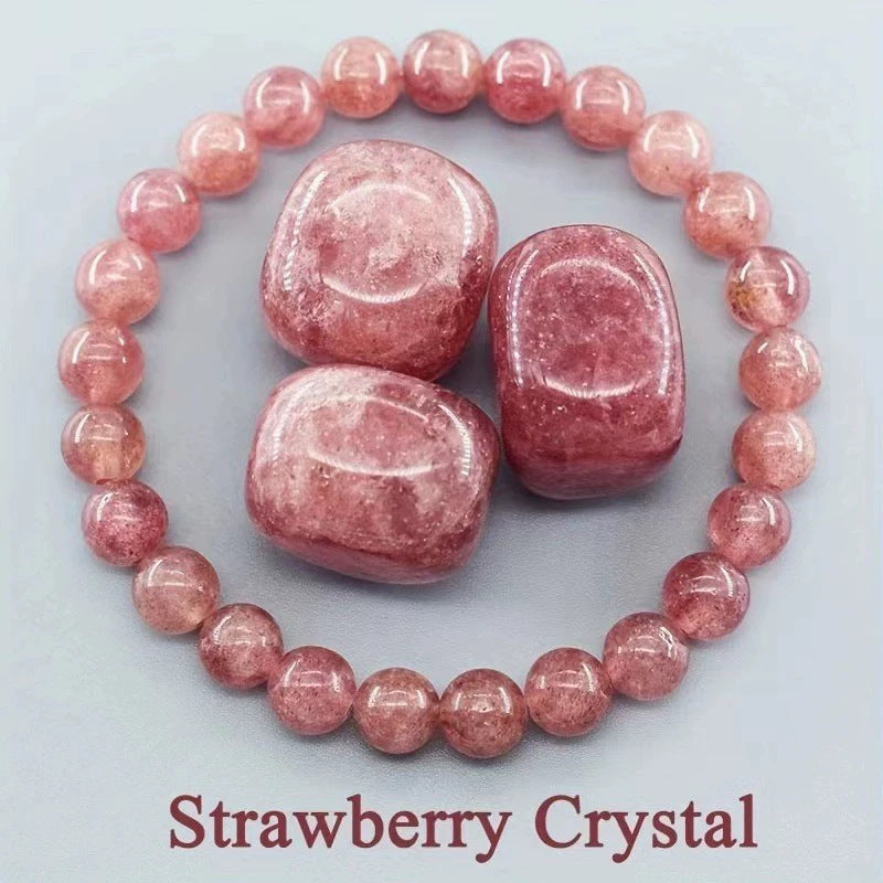 Red Green Treasure Amethyst Sunstone Lapis Lazuli Tiger Eye Handmade Bracelets