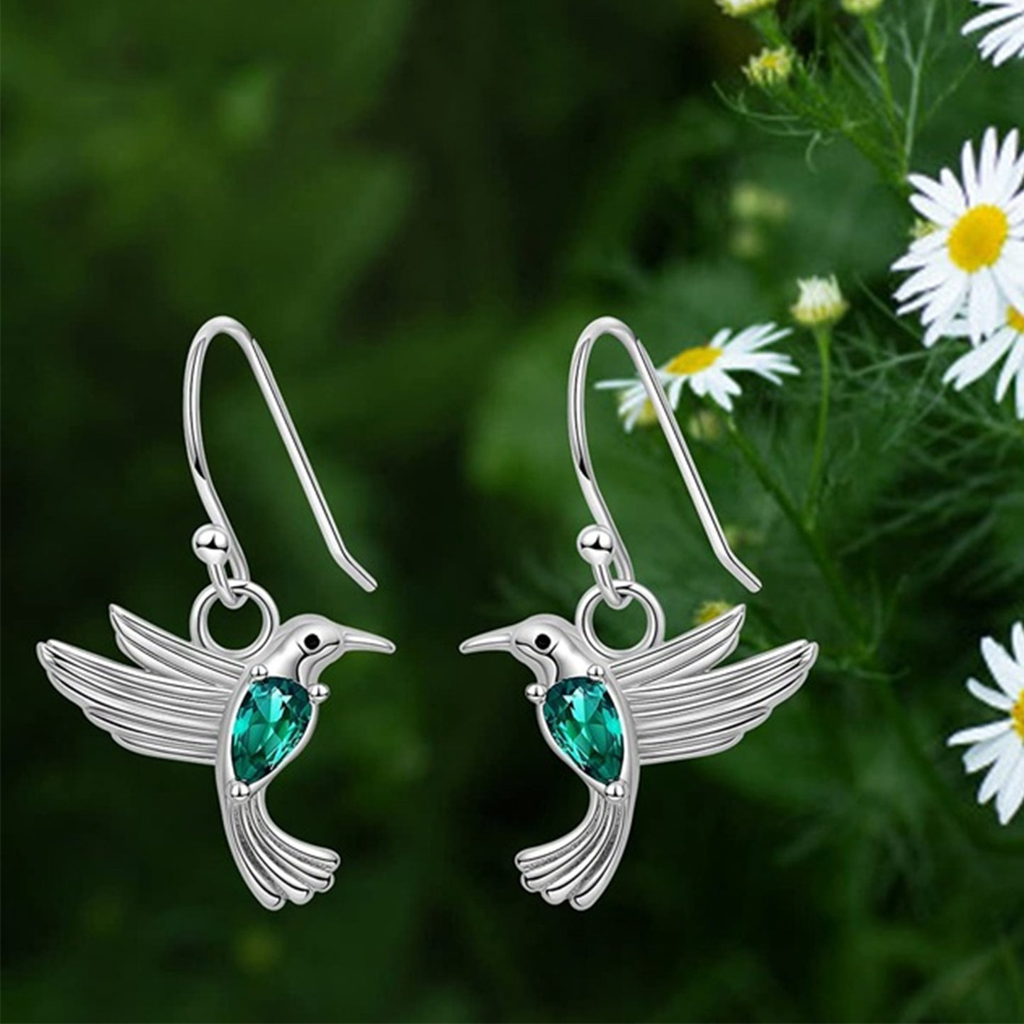 Wild Micro Inlaid Zircon Ear Hook Earrings