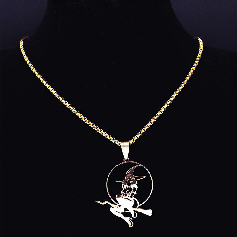 Women's Magic Hip Hop Personalized Niche Design Necklaces