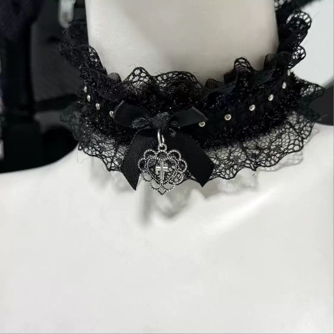 Women's Lolita Sexy Animal Ears Bow Party Necklace