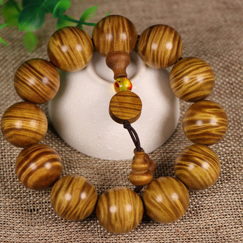 Women's & Men's Wooden Prayer Beads Jin Nan Submerged Wood Bracelets