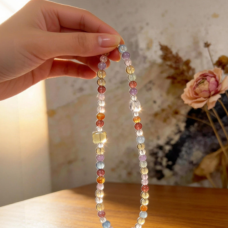With Shape Square Crystal Fashion Clear Bracelets