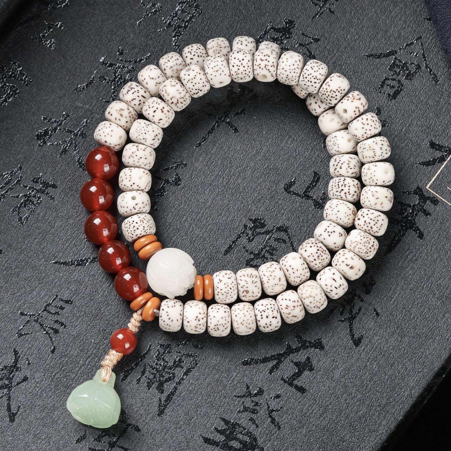 January Gold Seed Crafts Buddha Prayer Beads Bracelets