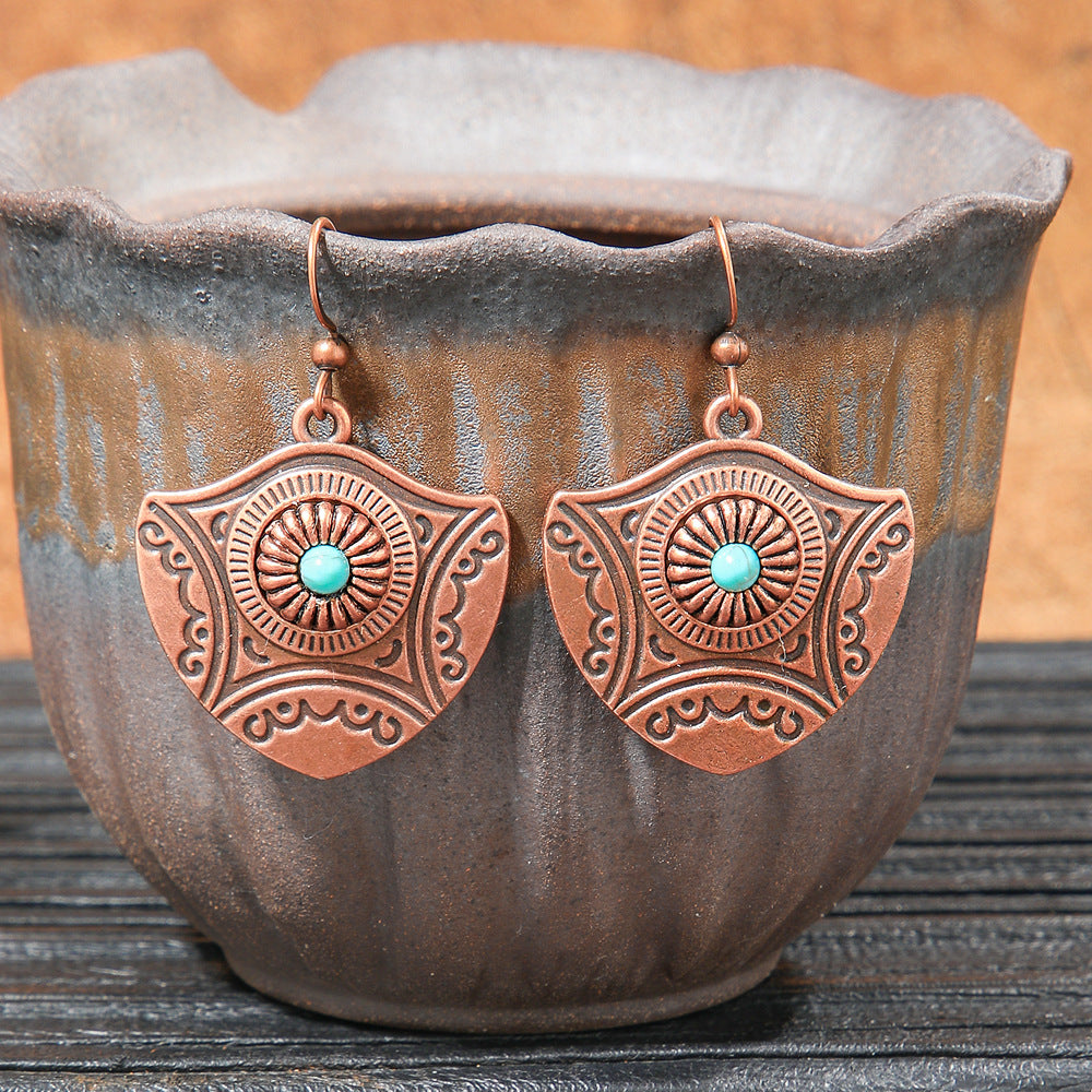 Attractive Antique Bohemian Ethnic Style Handmade Earrings