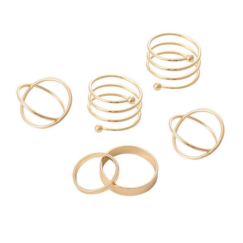 Women's Simple Geometric Joint Personality Affordable Luxury Niche Design Suit Bracelets