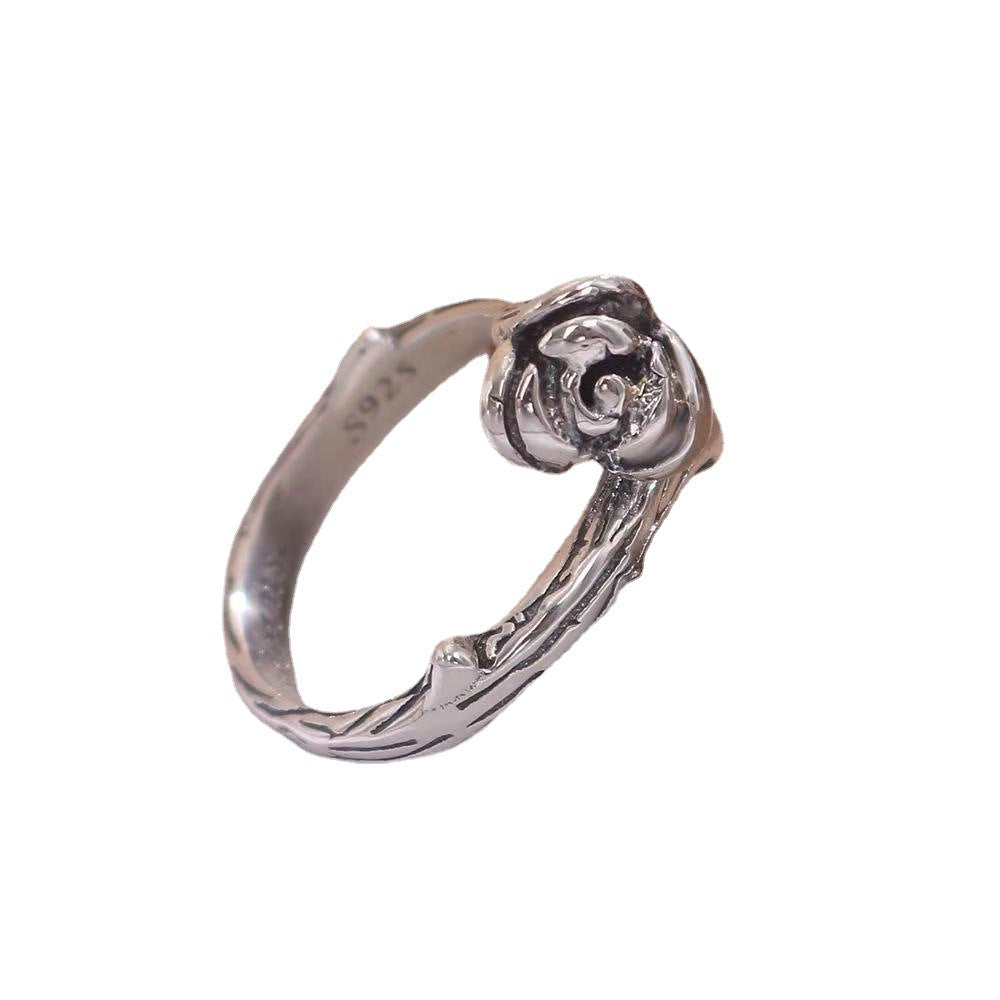 Women's & Men's Cold Wind Vine Thorn Trendy Ornament Hip Hop Cool Rings