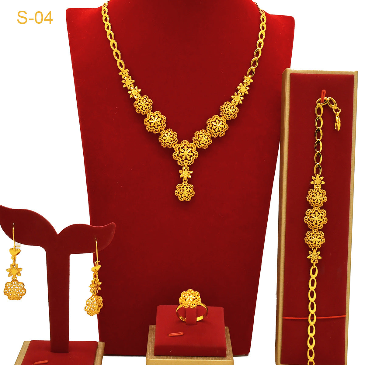 Comfortable Fashion Creative Enid Bridal Source Jewelry Set