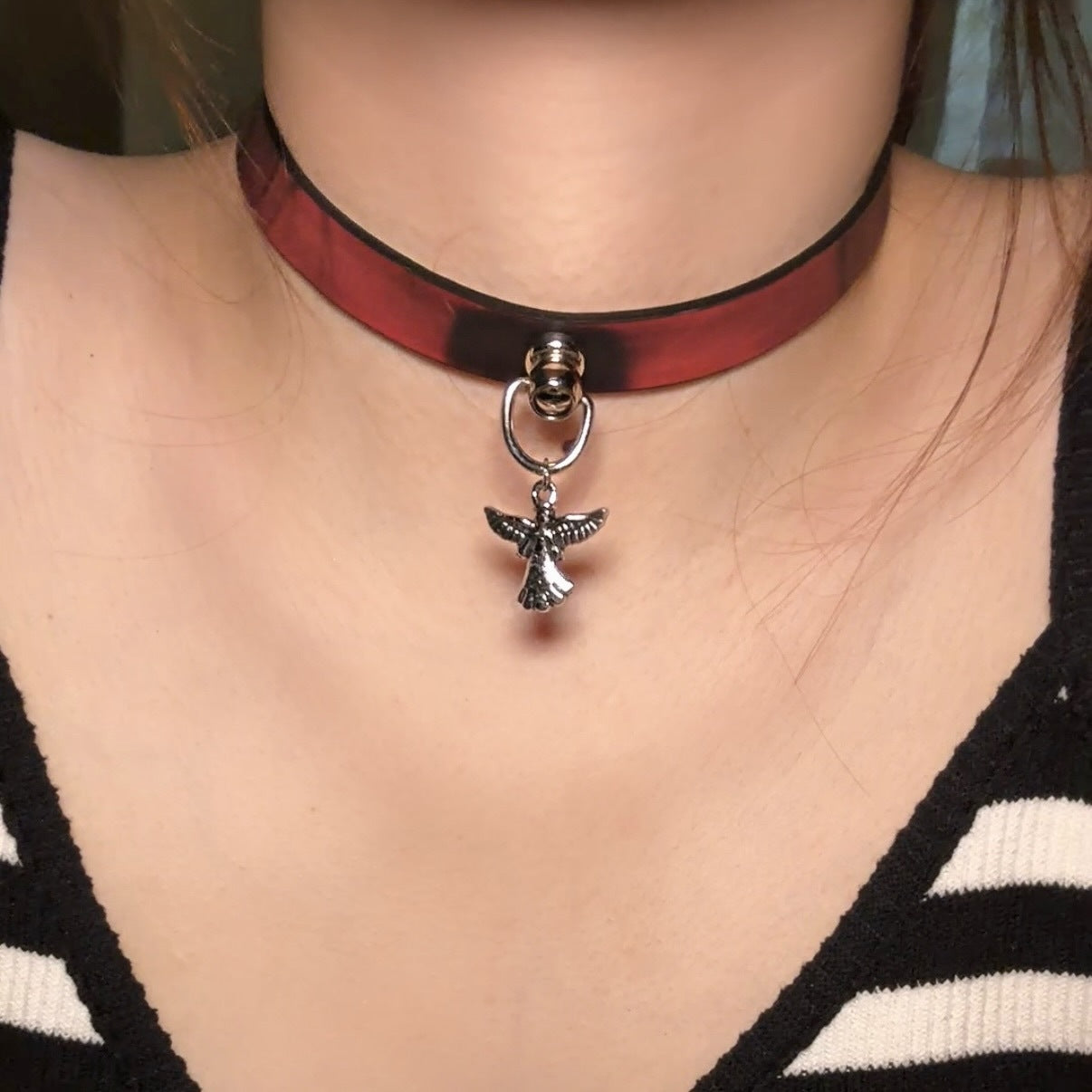 Paw Hot Soft Leather Trendy Cool High-grade Collar