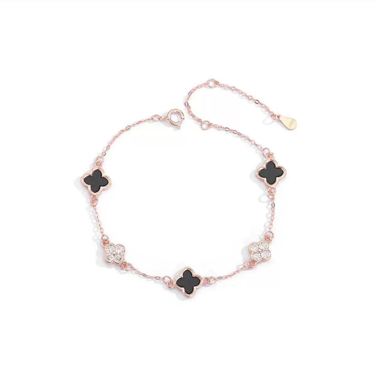 Clover Female Personality High Sense Niche Four Bracelets