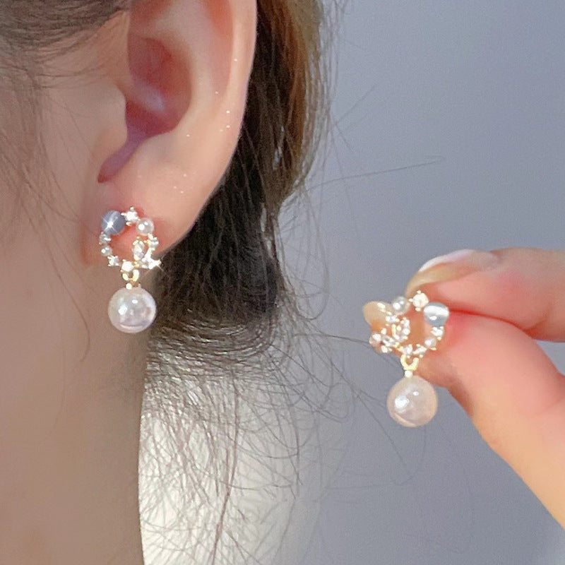Women's Fashion Temperament Wild Without Piercing Mosquito Coil Earrings