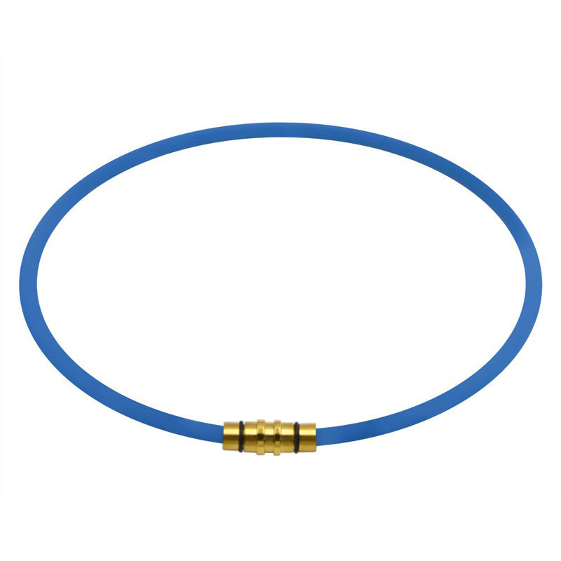Women's & Men's Anion Collar Energy Balance Magnetic Snap Outdoor Necklaces