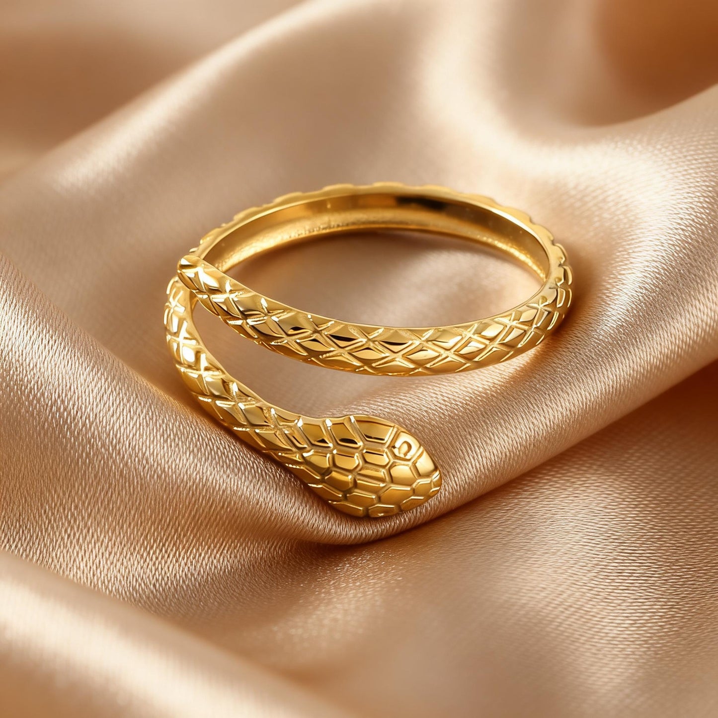 Steel Open-end Niche High-grade Fashion Trend Affordable Luxury Style Ring