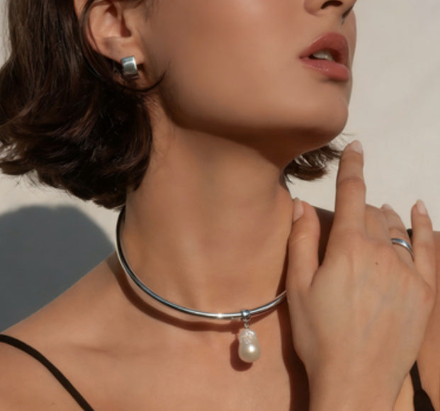 Women's Diamond Open High-grade Party Fashion Alloy Collar