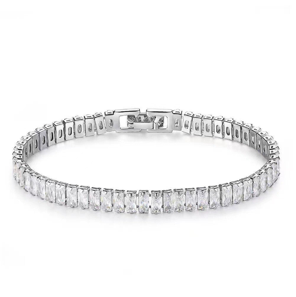 Women's & Men's Colorful Zircon Trendy Fashion Tennis Bracelets