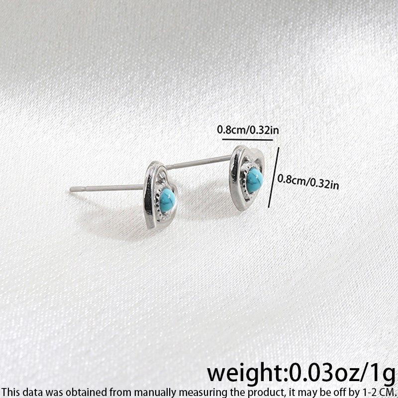 High-grade Fashionable Versatile Micro Diamond Butterfly Earrings