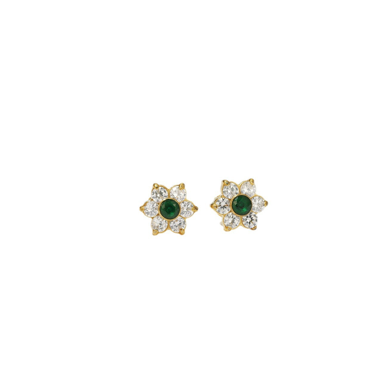 Inlaid Full-jeweled Female Design Senior Elegant Stud Earrings
